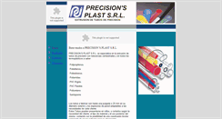Desktop Screenshot of precisionsplast.com